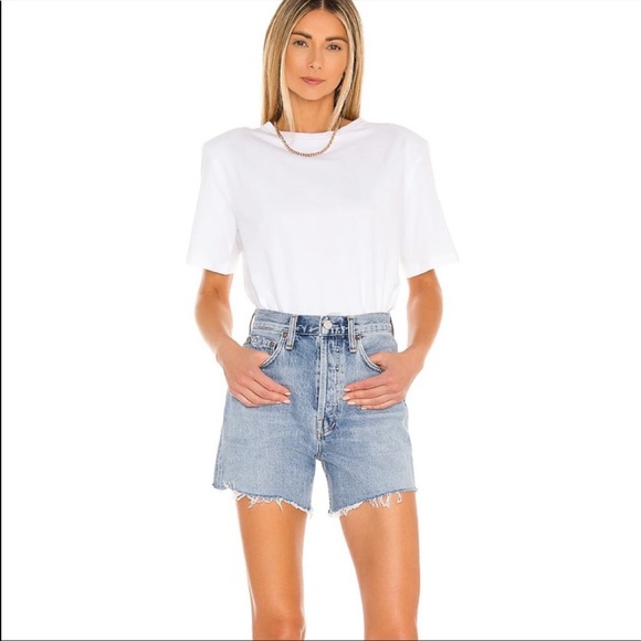 Agolde Pants - NWT AGOLDE Riley High Rise Jean Shorts in Snapshot, Size 26